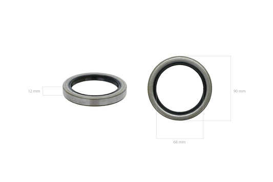 Garnitură ulei punte spate Iseki TE4270, TE4350, TL1900, TL2100, TL2300, TL2500