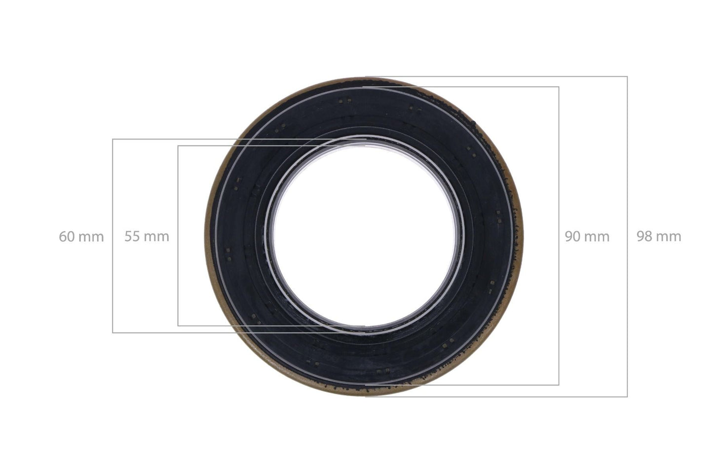 Garnitură axă (spate) Iseki TA, TE, TK, TL, Massey Ferguson 55X90X19/23