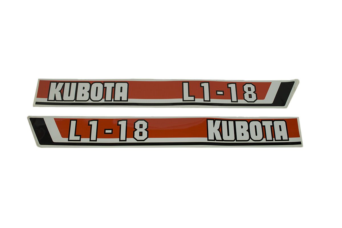 Set de autocolante pentru capotă L1-18