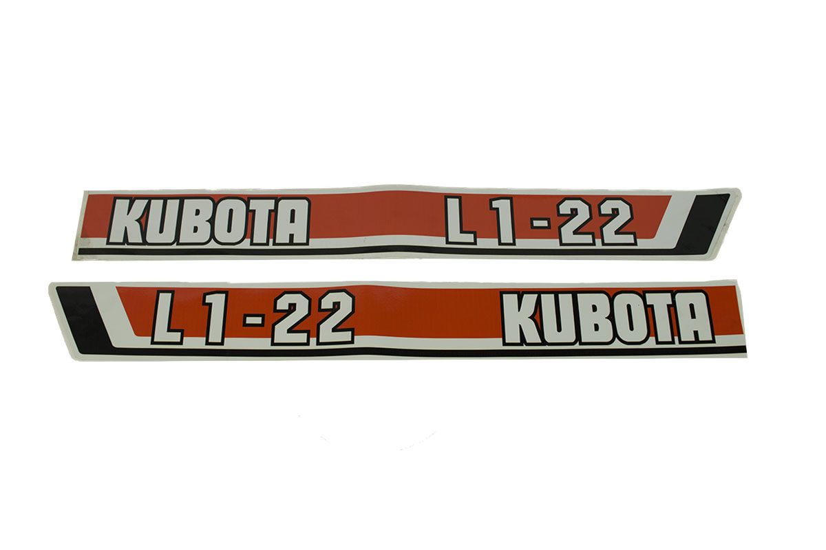 Set de autocolante pentru capotă L1-22