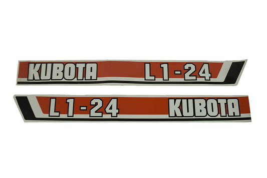 Set de autocolante pentru capotă L1-24