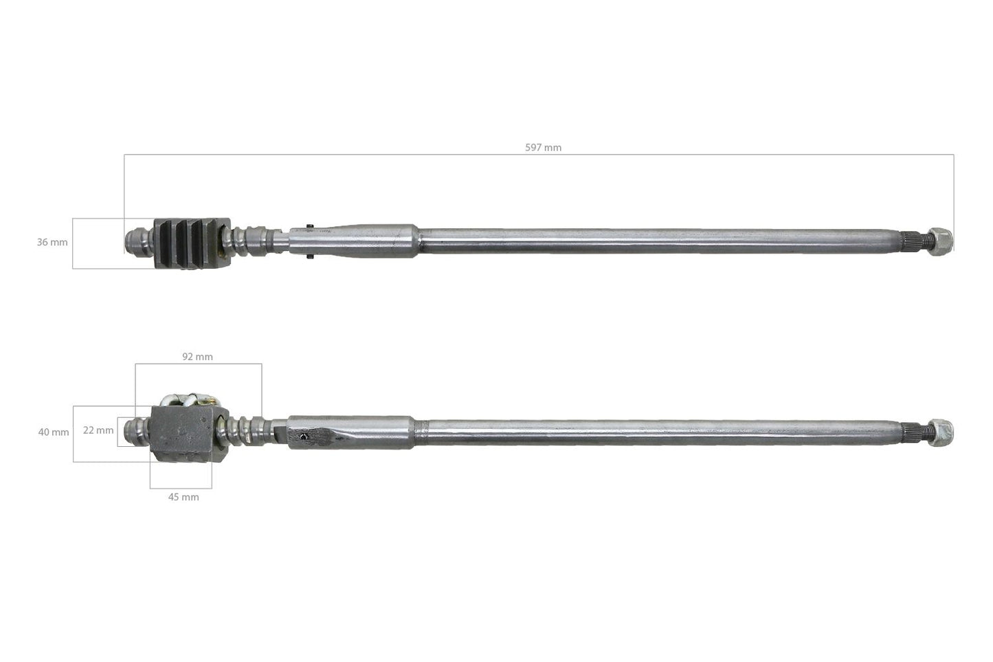 Arbore de direcție Yanmar YM, YMG