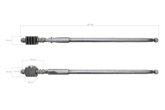 Arbore de direcție Yanmar YM, YMG