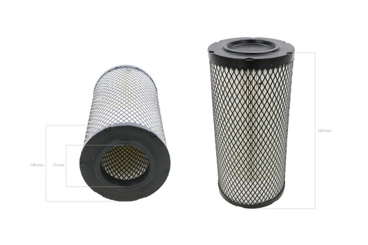 Filtru de aer Iseki NT, NTA, SF, TG, TLE, Massey Ferguson, Yanmar, Hitachi,