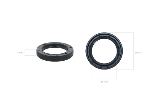 Garnitură arbore cotit (față) Mitsubishi K3, K4, MVS3L, MVS3L2, S3L, S3L2, S4L, S4L2, Captain, Startrac, etc.,