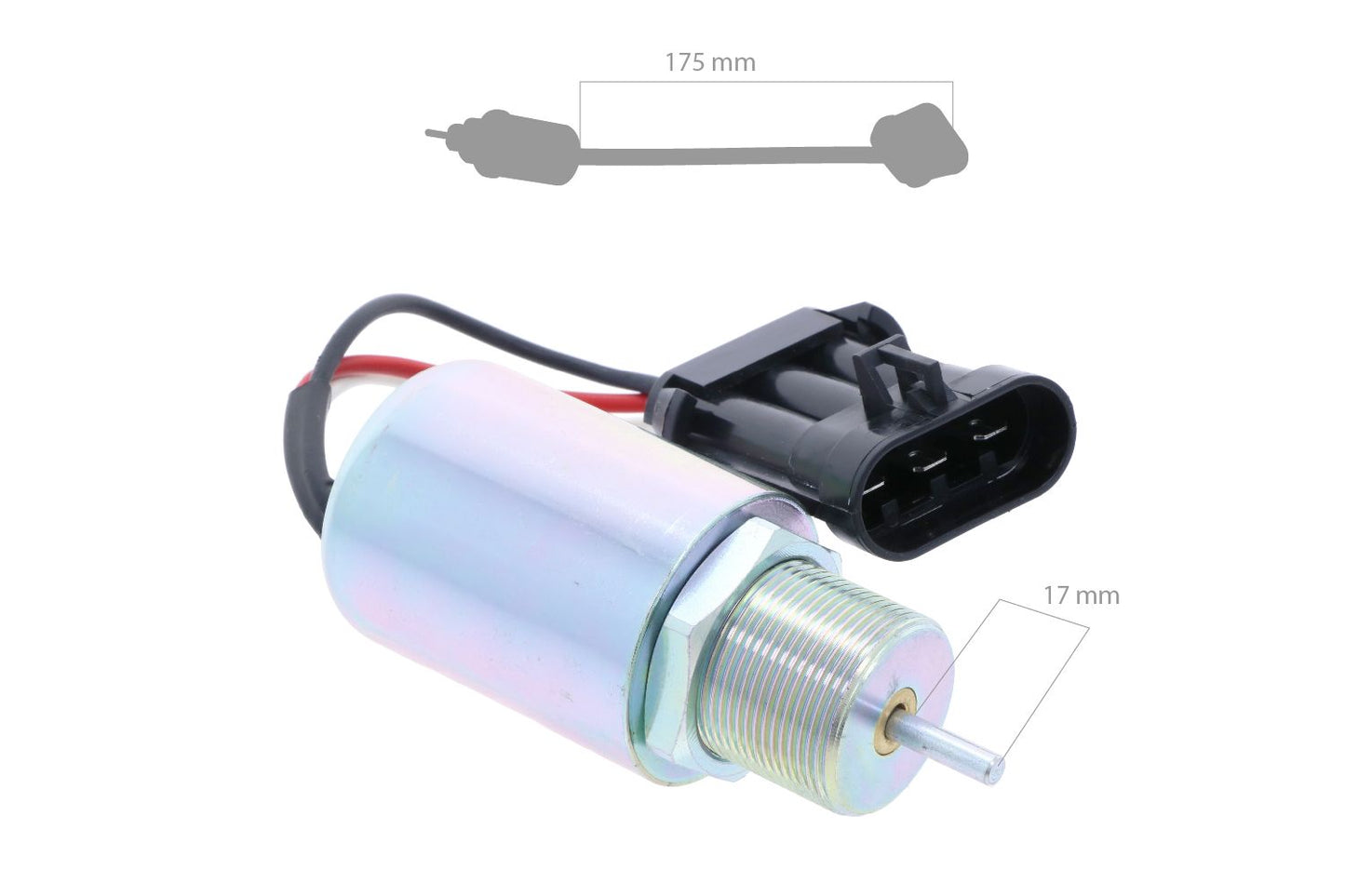 Solenoid de oprire Mitsubishi L3A, L3C, L3E, L3E2