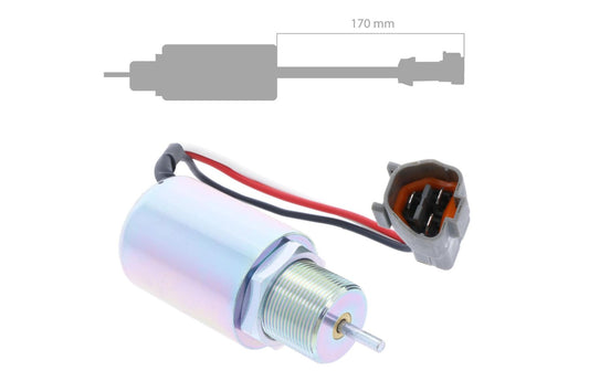 Solenoid de oprire Mitsubishi, S3L, S3L2, S4L, S4L2