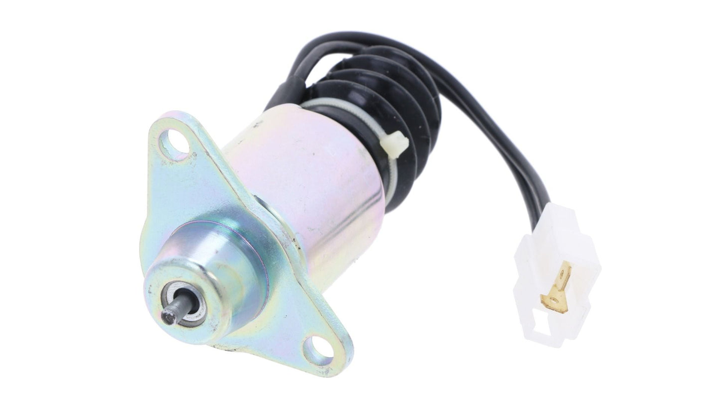 Solenoid de oprire 12 volți Yanmar Marine 2YM15, 3YM20, 3YM30, 3YM30AE, 3JH4E, 3JH5AE, 3JH5E, 4JH4AE, 4JH4E, 4JH5E,