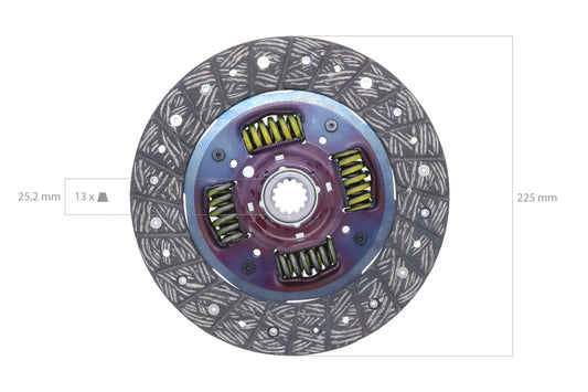 Disc ambreiaj Iseki TK527, TK532, TK538, TK25, TK29, TK30, Seria 50