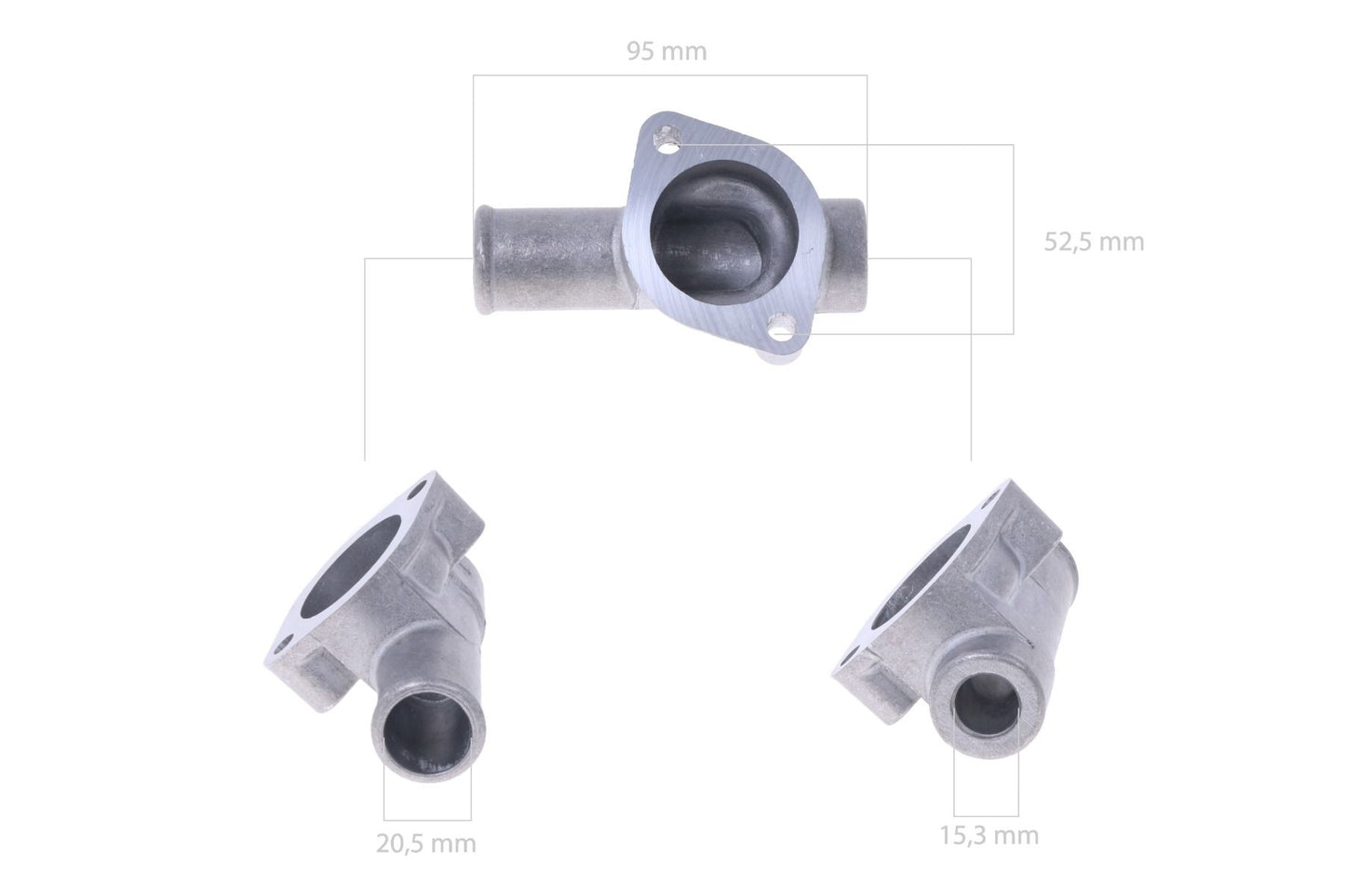 Carcasă termostat Kubota D722