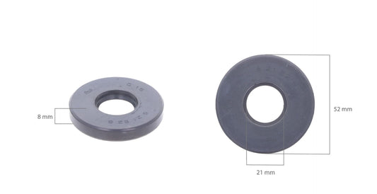 Garnitură punte față 21x52x8 4WD Kubota tip B