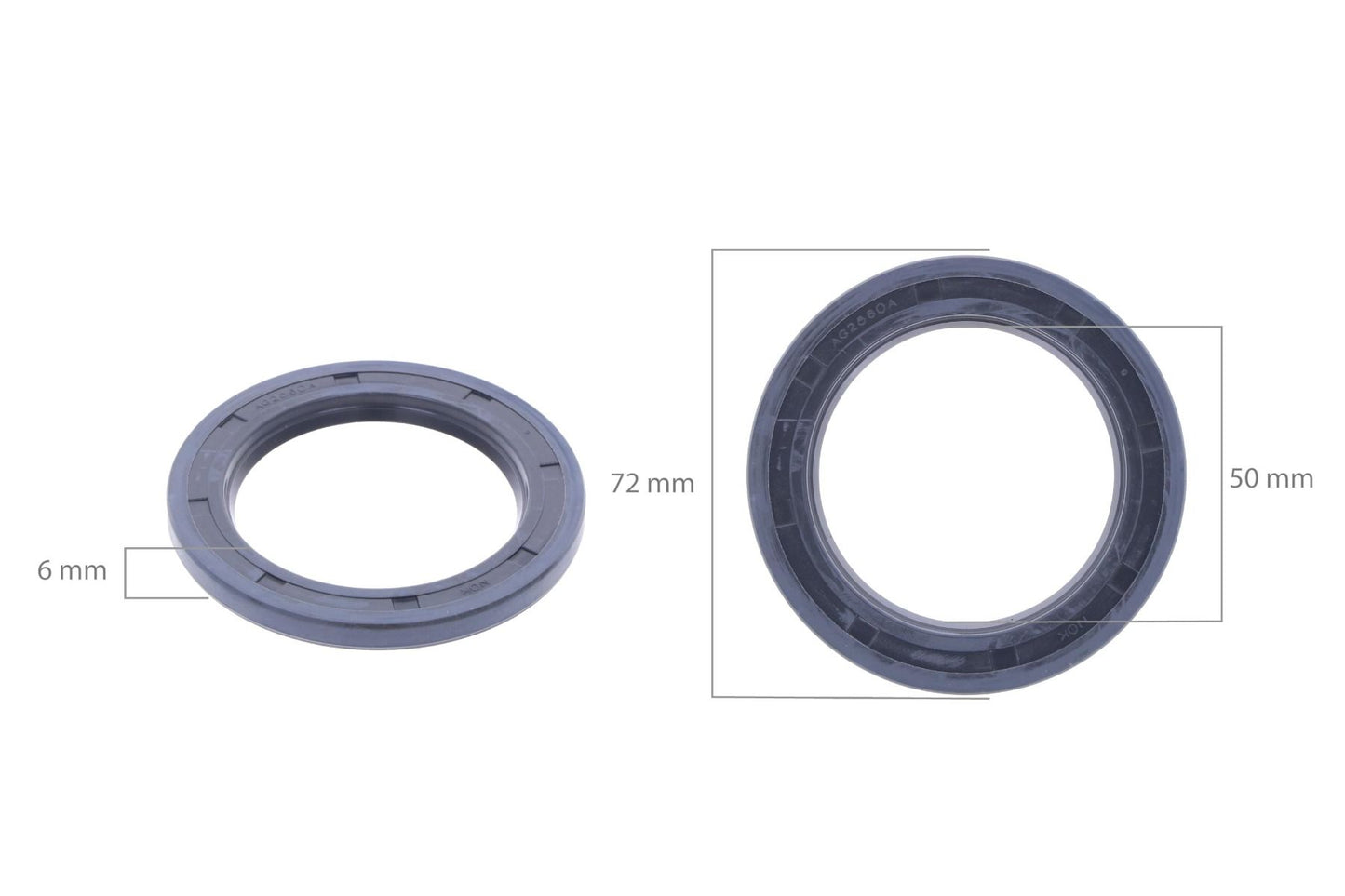 Etanșare 4WD 50X72X6 Iseki TA, TK, TS, TU-tipuri 3025, 3030, 5035, 5040, 5135, 5140,