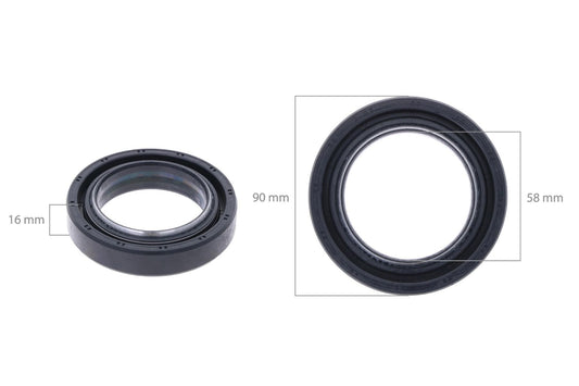 Etanșare arbore spate Kubota GL, L, tipuri L1, Hinomoto tipuri NX