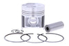 Set piston și segmenți Injecție indirectă STD Shibaura N844LT, N844LT-C, N844LT-D, N844T, Perkins 403, 404, Caterpillar C1.5, C2.2, 3024C/T,