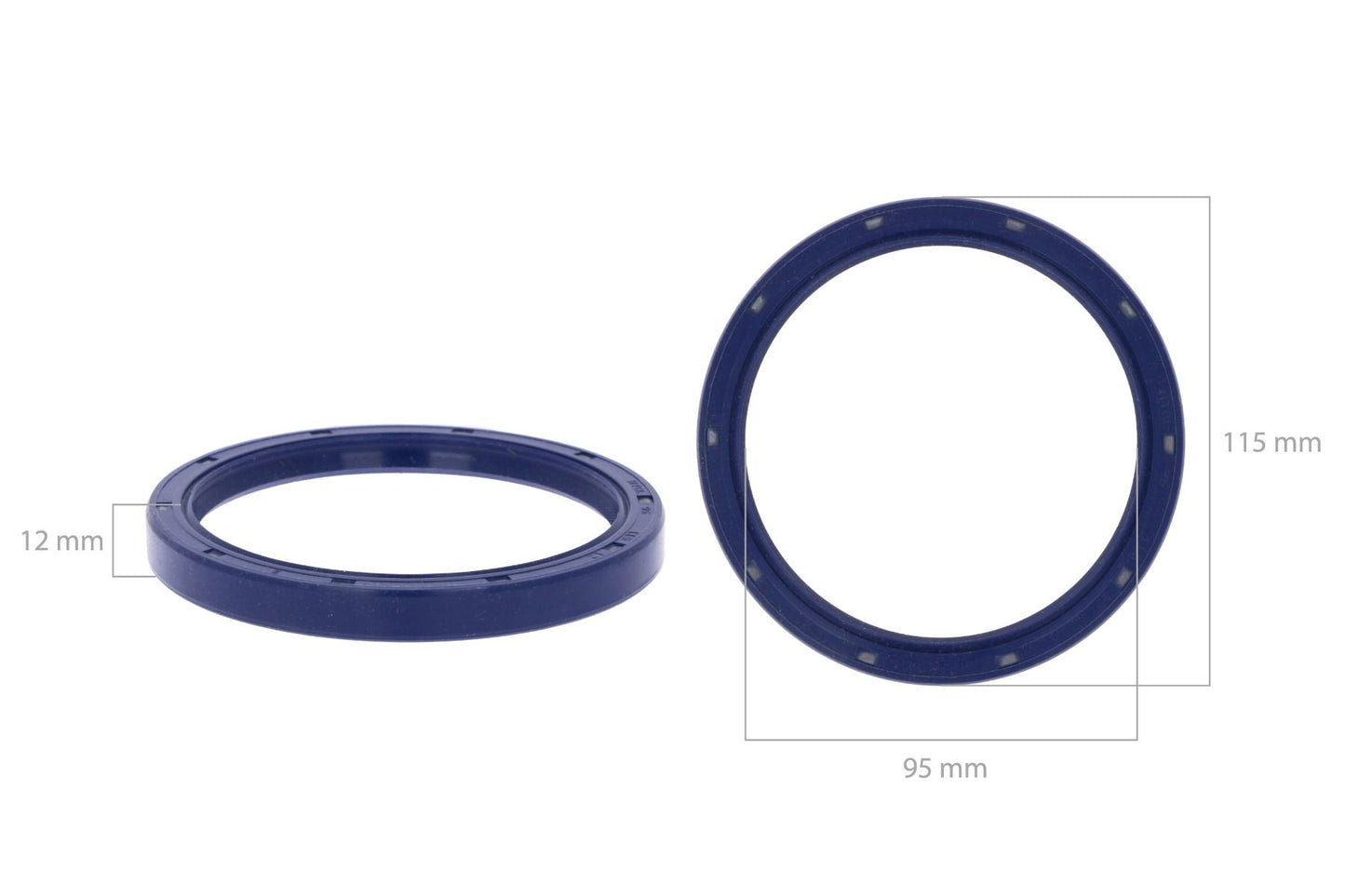 Etanșare arbore cotit (partea din spate) Yanmar 3/4TN100, 4TNE92/94/98, 4TNV94/98, Marin, Komatsu 4D92/94/98E, S4D98E,