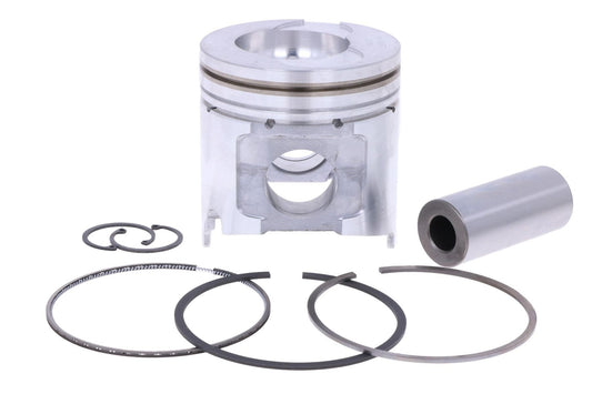 Piston cu set segmenti injecție directă +0.25mm Yanmar 4TNE106T, Komatsu 4D106,