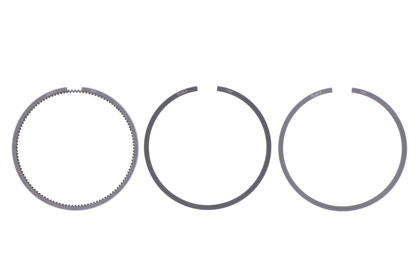 Set segmenți de piston D.75,50 Kubota D950, D950BB