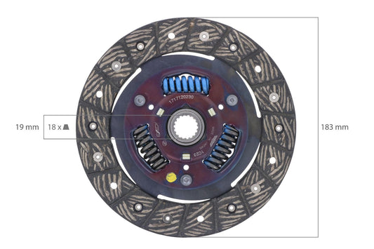 Disc ambreiaj Iseki TM3140, TM3160,