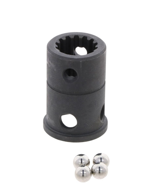 Bucșă cuplaj arbore de intrare + bile Kubota A13, A14, Hinomoto / Hitachi CX13, CX14, CX130, CX140,