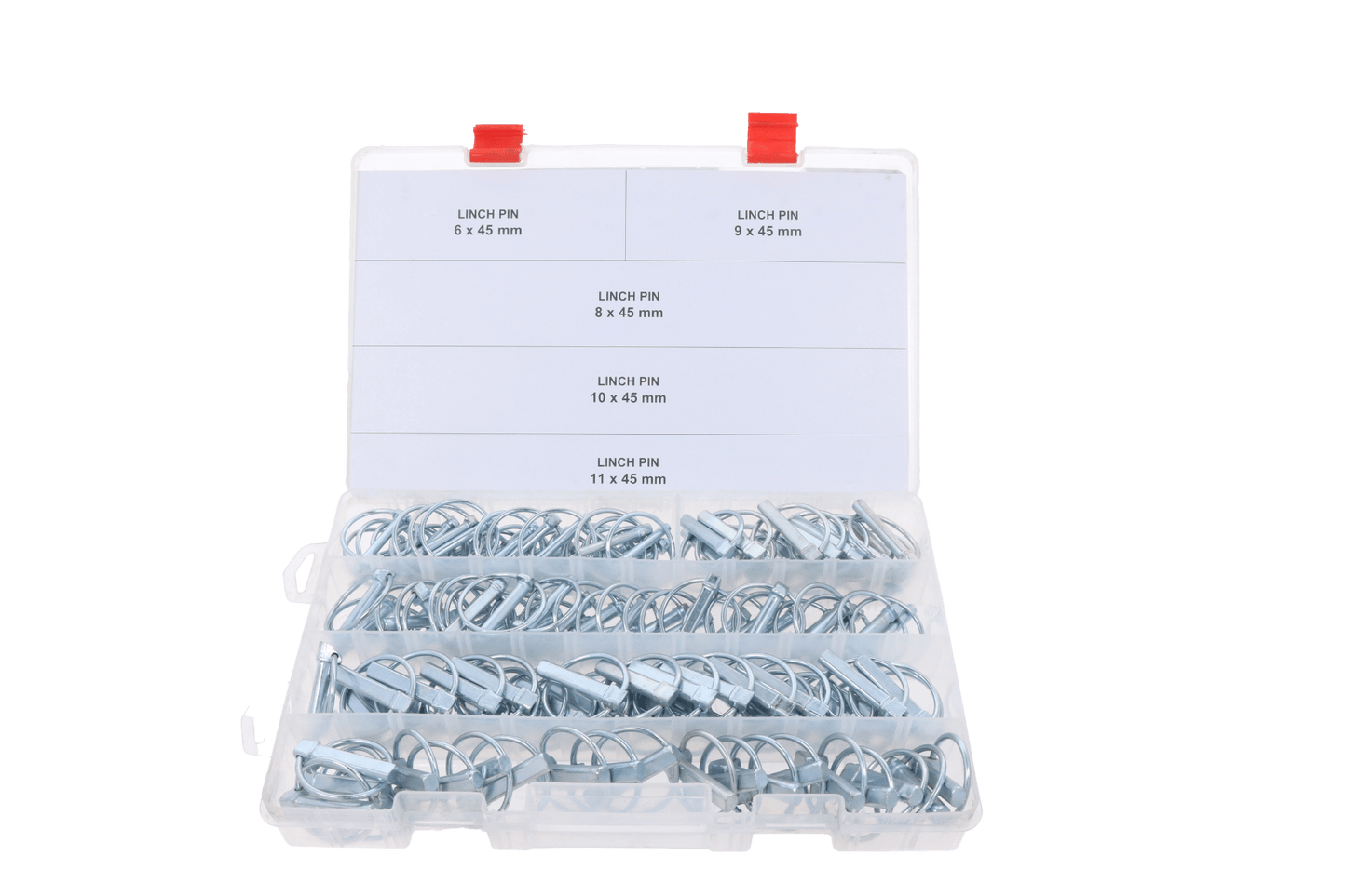 Cutie asortată 120 știfturi de fixare