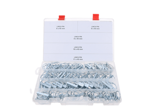 Cutie asortată 120 știfturi de fixare