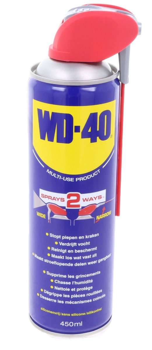 Spray WD-40 multifuncțional 450 ml, mărime XL!