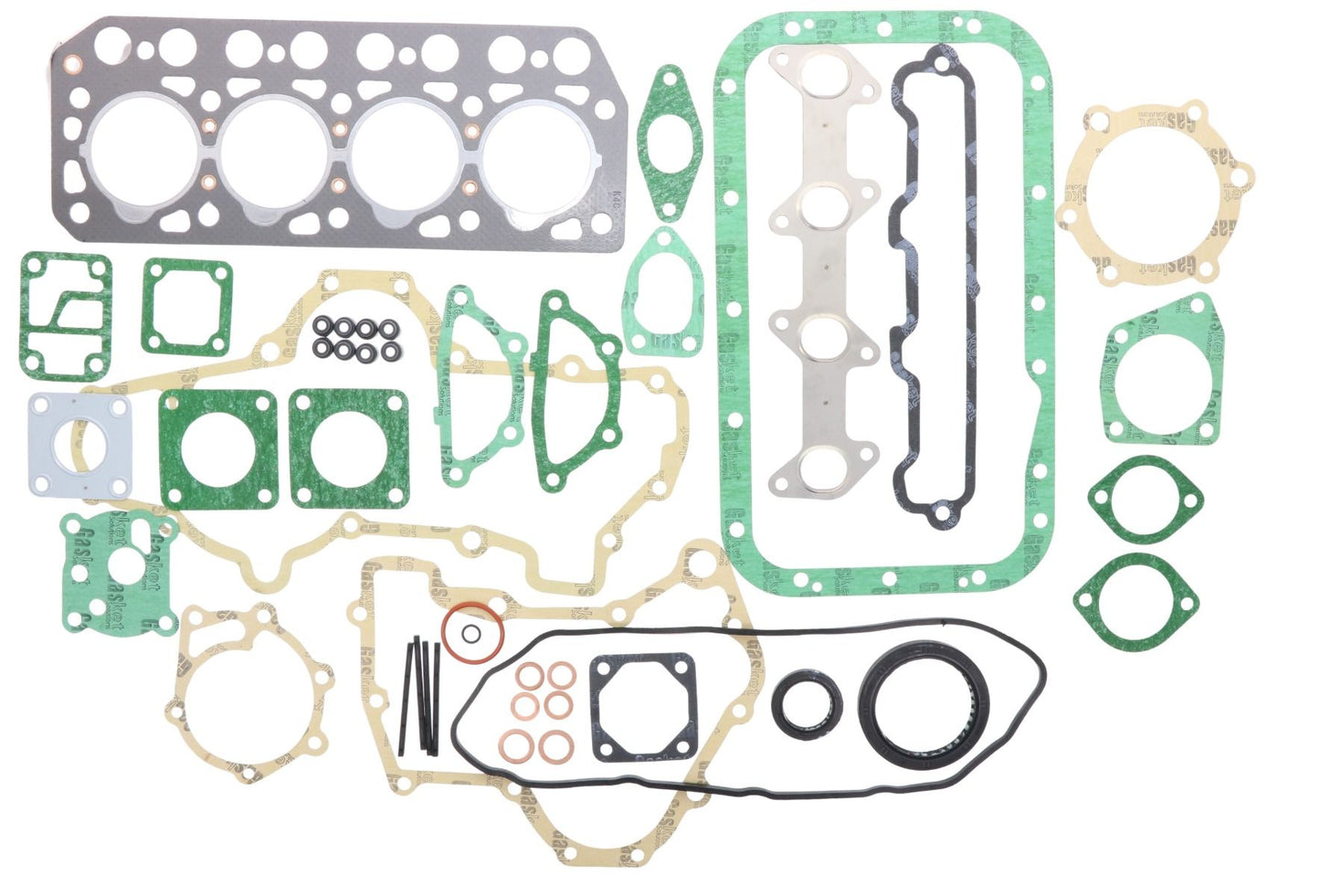 Set garnituri chiulasă Mitsubishi K4C, D2050, D2350, Sole, Weideman, Satoh ST2020, ST2040, ST2320, ST2340, etc.