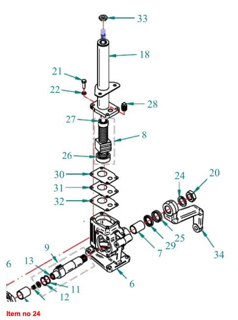 Cutie de viteze cu arc de direcție Captain, Startrac,