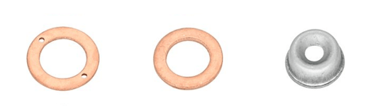 Kit de etanșare pentru injectorul cilindrului cu scut termic (IDI) Kubota, Bèta Marine, Nanni Diesel, etc.