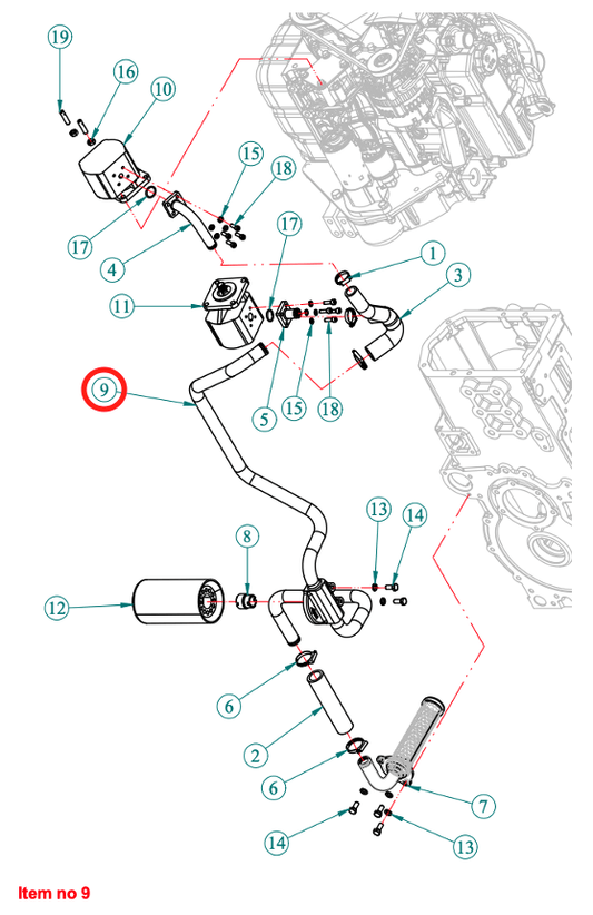 Cap filtru de aspirație Captain, Startrac, Antonio Carraro, etc.,
