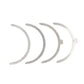 Saiba axiala (0,25 mm-OVERSIZE) : YANMAR / 4TNE92 / 4D92E / 4TNE94 / 4TNV94 / 4D94E / 4TNE98 / 4TNV98 / 4D98E