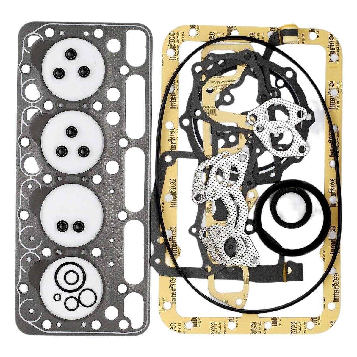 Garnitura SET (FUL - Garnitura chiulasa GRAFIT - 1,70 mm): KUBOTA / V1903