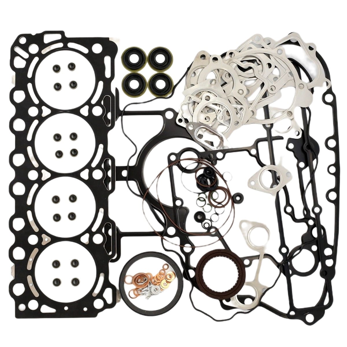 Garnitura SET (FUL - Garnitura chiulasa OȚEL): KUBOTA / V3307