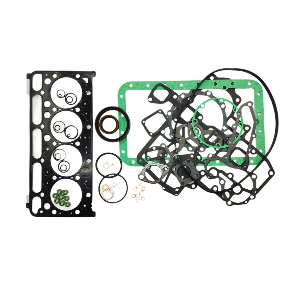 Garnitura SET (FUL - Garnitura chiulasa OȚEL): KUBOTA / V2203