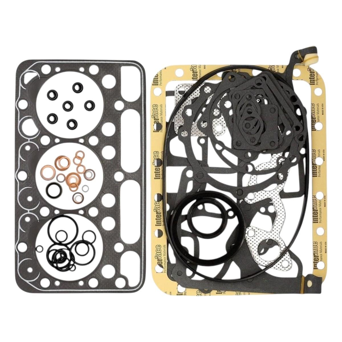 Garnitura SET (FUL - Garnitura chiulasa GRAFIT): KUBOTA / D1703 / D1803