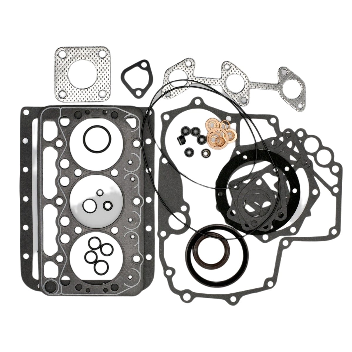 Garnitura SET (FUL - Garnitura chiulasa GRAFIT - 1,20 mm): KUBOTA / D722