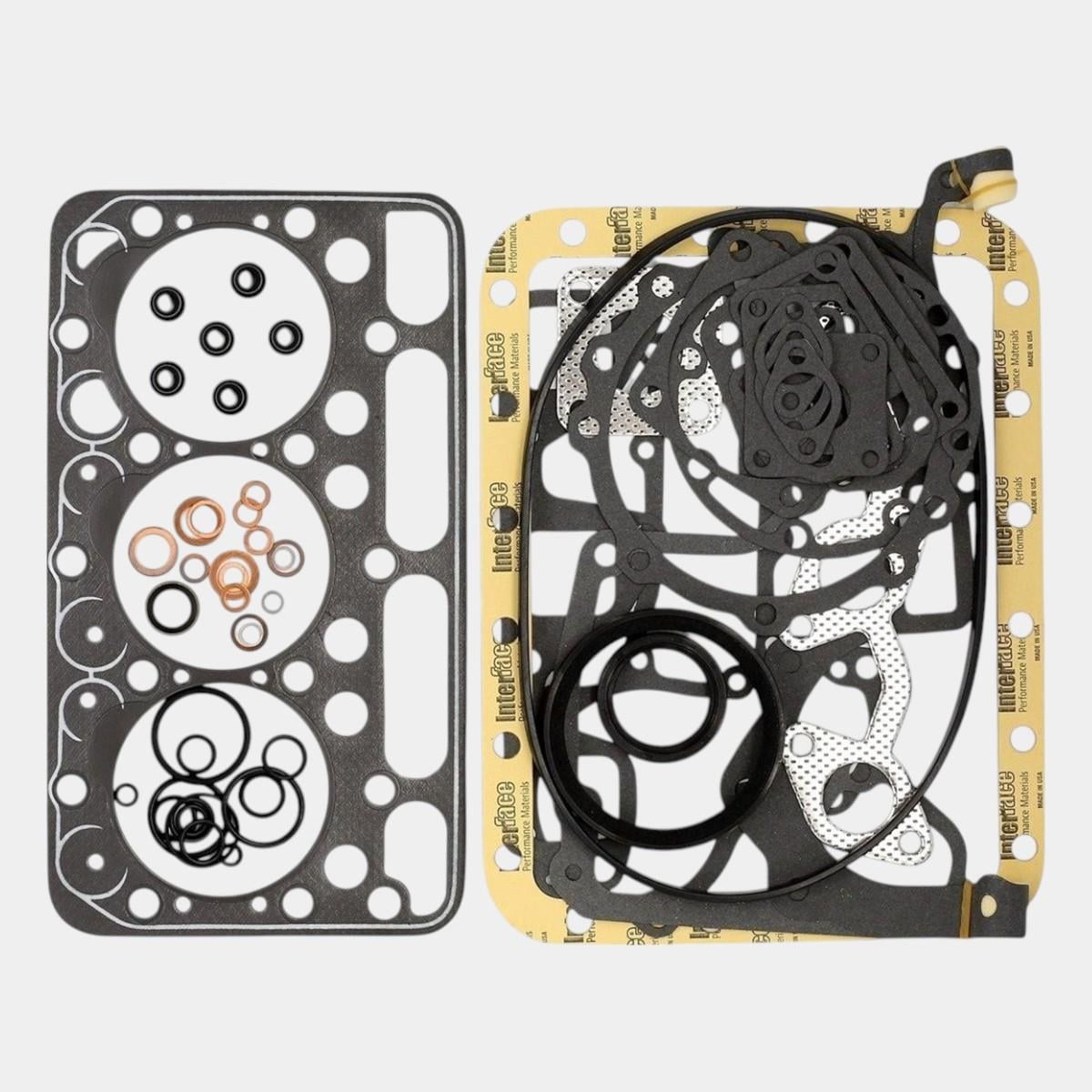 Garnitura SET (FUL - Garnitura chiulasa GRAFIT): KUBOTA / D1703 / D1803