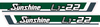 Bonnet decal sticker Kubota Sunshine L1-22