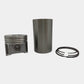 Kit (Piston (ALFINAT) + Set segmenti + Camasa cilindru - SEMIFINISH - Diametru: 87.00 mm): KUBOTA / V2403