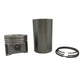 Kit (Piston (ALFINAT) + Set segmenti + Camasa cilindru - SEMIFINISH - Diametru: 87.00 mm): KUBOTA / V2403