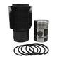 Kit (Piston + Set segmenti + Camasa cilindru - 65R - Diametru: 110,00 mm): DEUTZ / F1L 514 / F2L 514 / F3L 514 / F4L 514 / F4L 514 / F4L F6L 6 6 / 4 / F6L 6 / A12L 614
