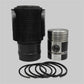 Kit (Piston + Set segmenti + Camasa cilindru - 75R - Diametru: 110,00 mm): DEUTZ / F1L 514 / F2L 514 / F3L 514 / F4L 514 / F4L 514 / F6L 6 6 6 / F4L / A12L 614
