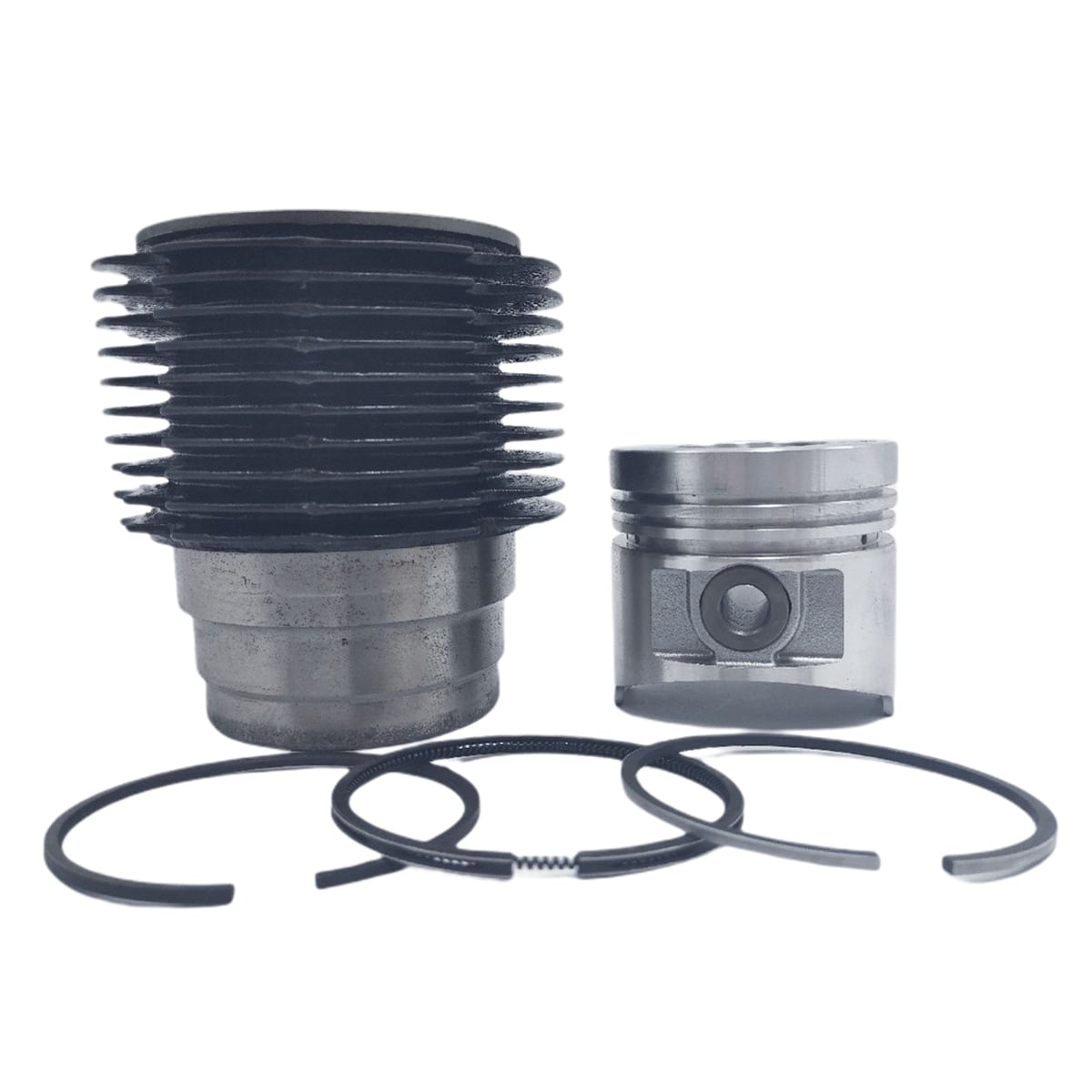 Kit (Piston + Set segmenti + Camasa cilindru - Diametru: 80 mm): RUGGERINI / RF 80 / RF 81 / RF 88 / Nr. referinta: A 2077-K