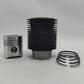 Kit (Piston + Set segmenti + Camasa cilindru - Diametru: 82,00 mm): SLANZI / DVA 460 / DVA 920 / Nr. referinta: 6500 604-K