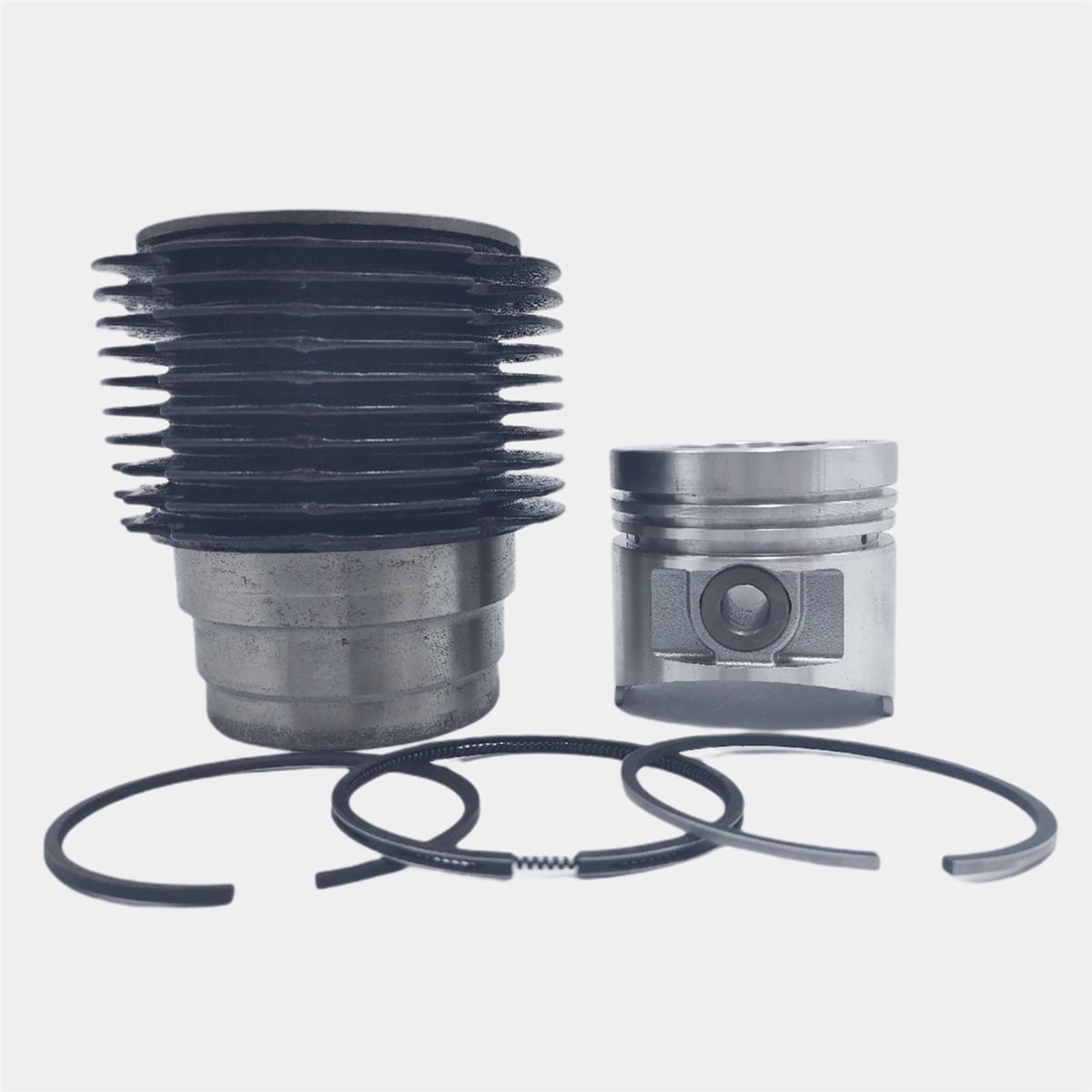 Kit (Piston + Set segmenti + Camasa cilindru - Diametru: 80 mm): RUGGERINI / RF 80 / RF 81 / RF 88 / Nr. referinta: A 2077-K