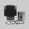 Kit (Piston + Set segmenti + Camasa cilindru - Diametru: 80,00 mm): DEUTZ / F1L 208 / F2L 208