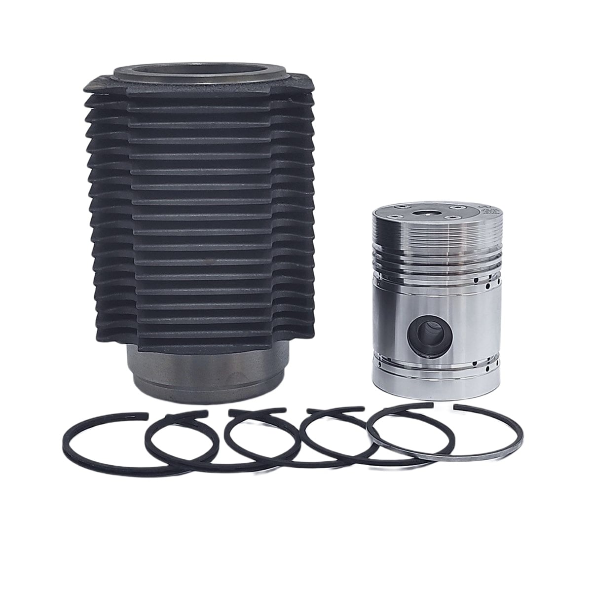 Kit (Piston + Set segmenti + Camasa cilindru-RĂCIT AER- Diametru: 76,20 mm): LISTER / LR-1 / LR-2