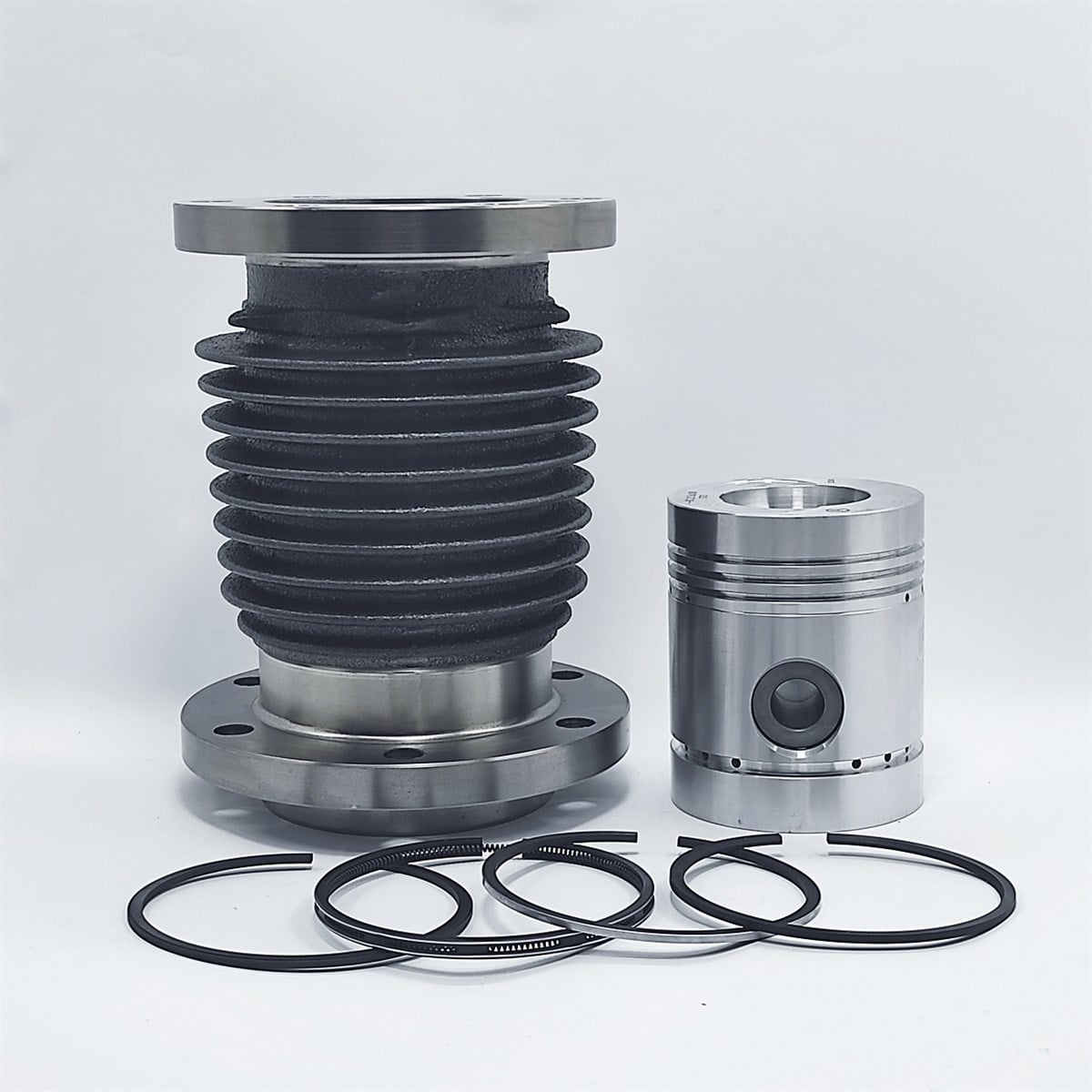 Kit (Piston + Set segmenti + Camasa cilindru-RĂCIT AER- Diametru: 87,31 mm): PETTER / PH-1 / PH-2