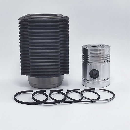 Kit (Piston + Set segmenti + Camasa cilindru-RĂCIT AER- Diametru: 76,20 mm): LISTER / LR-1 / LR-2