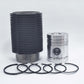 Kit (Piston + Set segmenti + Camasa cilindru-RĂCIT cu AER- Diametru: 101,65 mm): LISTER / HA-2 / HA-3 / HA-4 / HA-6 / HB-2 / HB-3 / HB-6 / HW-3 / HB-6 / HW-4 /- HB-4 HW-6